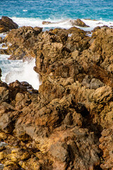 Costa en Buenavista del Norte, isla de Tenerife