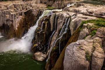 rocky waterfall