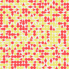 Abstract Geometric Pattern generative computational art illustration