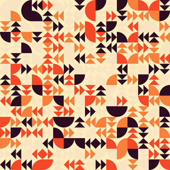 Abstract Geometric Pattern generative computational art illustration