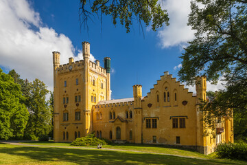 Fototapeta premium Nectiny castle, Western Bohemia, Czech Republic