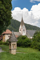Fototapeta na wymiar Griffen Monastery in Carinthia region, Austria