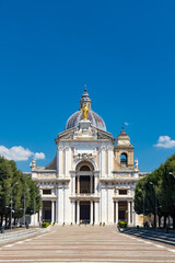Fototapeta na wymiar Basilica of Santa Maria degli Angeli, Assisi, Province of Perugia, Umbria region, Italy
