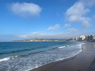 beach and sea