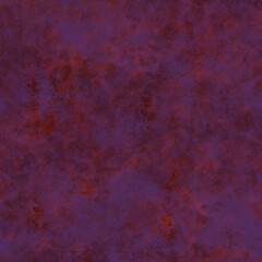 Red and purple suede effect background watercolor plaster wall retro