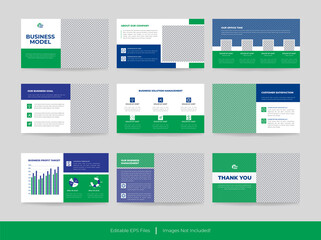 Corporate company profile presentation template