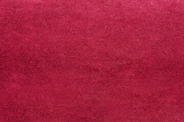 Texture backdrop photo of red colored cotton cloth.