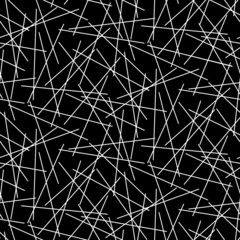 tossed pick up sticks 4 ways vector repeat seamless pattern.