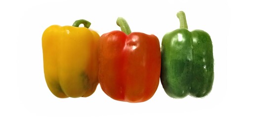 red and yellow peppers