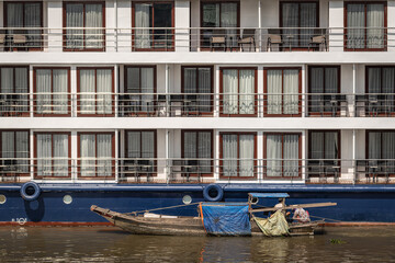 Fototapeta na wymiar Mekong cruise