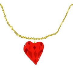 Necklace Heart