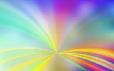 Light Multicolor vector glossy abstract backdrop.