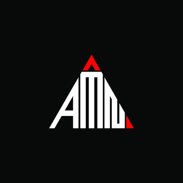 AMN letter logo creative design. AMN unique design
