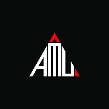 AMU letter logo creative design. AMU unique design
