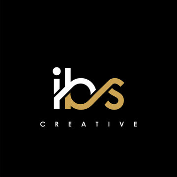 IBS Letter Initial Logo Design Template Vector Illustration