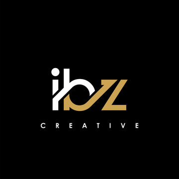 IBZ Letter Initial Logo Design Template Vector Illustration