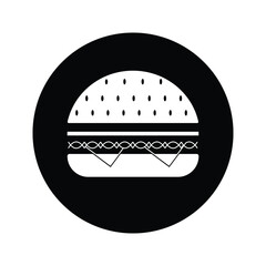 Burger icon  design graphics vector