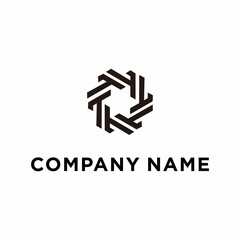 Vektor Stok Letter T Logo Icon Sign Design