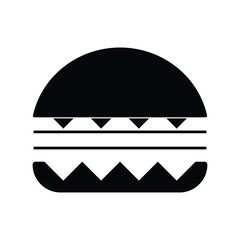 Burger icon  design graphics vector