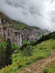 landscape with clouds