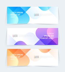 Vector abstract graphic design Banner Pattern background template.