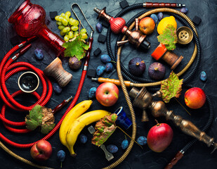 Traditional smoking hookah