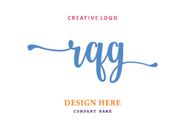 RQG lettering logo is simple, easy to understand and authoritative