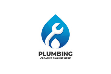Plumbing Service Technology Logo