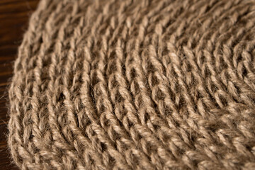 Crochetting pattern from Jute yarn