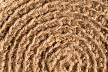 Crochetting pattern from Jute yarn