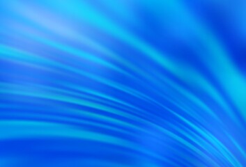 Light BLUE vector blurred bright pattern.