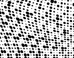 The halftone texture is monochrome. Vector chaotic background