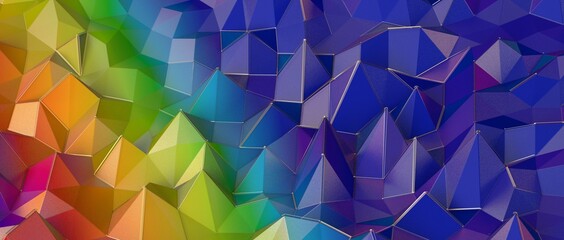 Abstract Low-Poly background. triangulated texture. Design 3d. Polygonal geometrical pattern. Triangular modern style