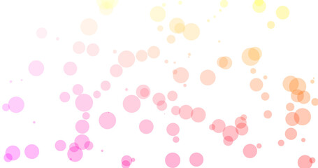background colored drops
