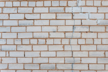 texture of white brick wall