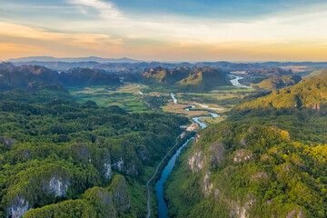 Obraz premium Phong Nha cave area, Quang Binh, Vietnam