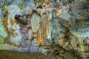 Thien Duong cave, Phong Nha, Quang Bình, Vietnam. The famous cave