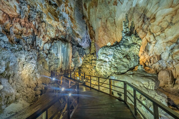 Thien Duong cave, Phong Nha, Quang Bình, Vietnam. The famous cave