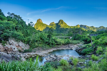 Fototapeta na wymiar Thien Duong cave, Phong Nha, Quang Bình, Vietnam. The famous cave