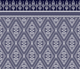 Ethnic fabric texture pattern Abstract Geometric Vector Aztec oriental illustration retro embroidery repeating 