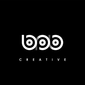 BPB Letter Initial Logo Design Template Vector Illustration