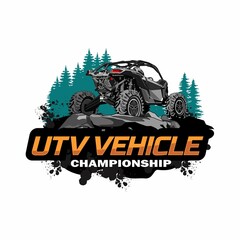 utv logo design icon vector  © THE LASTMINI