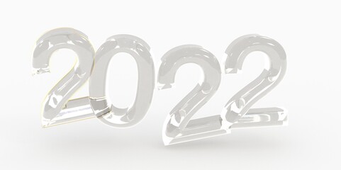 2022 year , Preparation for merry Christmas and happy new year concept.