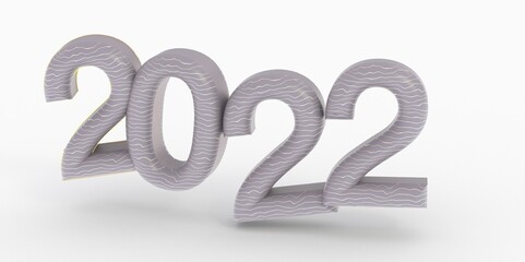 2022 year , Preparation for merry Christmas and happy new year concept.