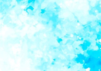 キラキラ水色のテクスチャ背景
