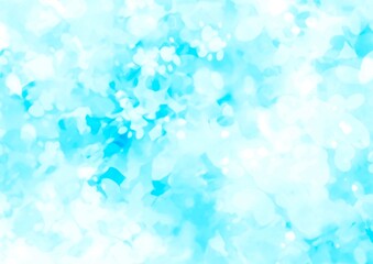 キラキラ水色のテクスチャ背景
