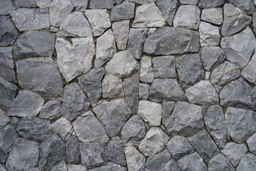 Background from the texture of the stone wall outside the building
