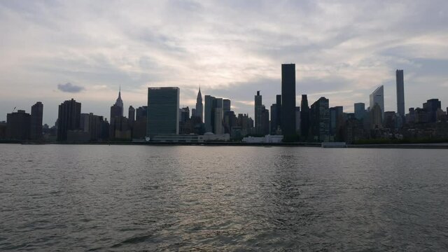 Day and night at New york city - Timelipse video