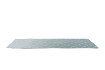 Empty Asian Food Background. place mat on wooden background perspective view with copy space flat lay