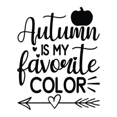 autumn is my favorite color